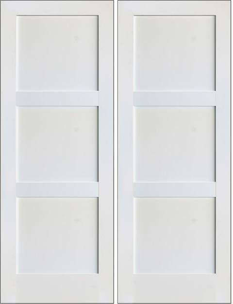 DLX SH 18 Prime White - Urban Doors