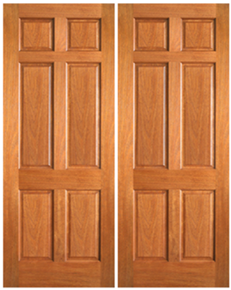 P 660 Mahogany - Urban Doors