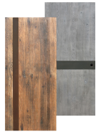 Rustic Contemporary / Flush