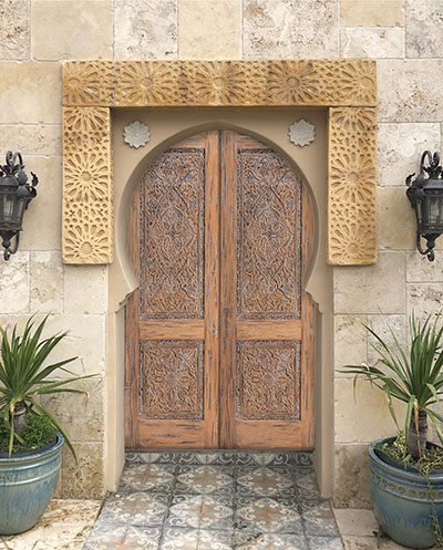 Moroccan doors