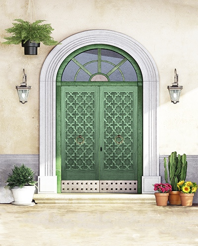 moroccan doors